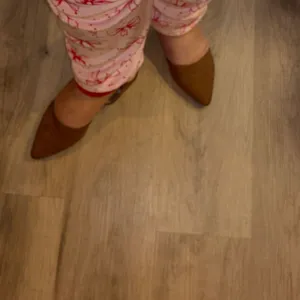 a new day Brown Pointed Flats chocolate brown classic preppy 8.5 new thumbnail 3