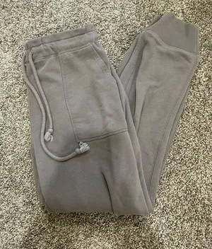 Gray Fleece Sweatpants thumbnail 1