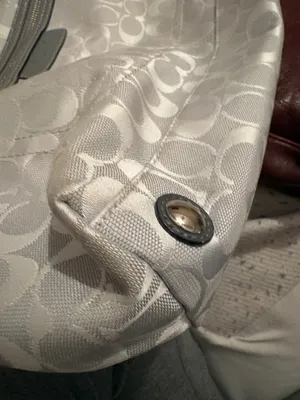 COACH Brooke Jacquard‎ Satchel Handbag Gray J1072-F15533 thumbnail 6