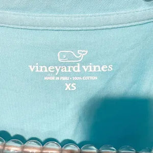Vineyard Vines Womens Size XS Blue Short Sleeve Cotton Tshirt thumbnail 2