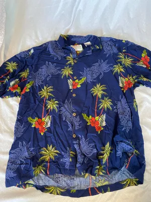 thumbs up floral Hawaiian shirt thumbnail 5
