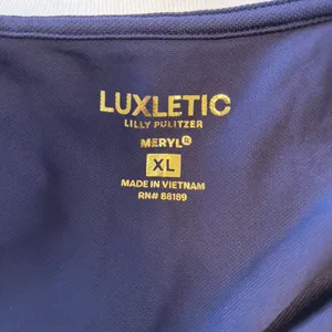 Lilly Pulitzer Luxletic XL Meryl Polo Dress Navy Athletic Tennis Golf Luxury thumbnail 5
