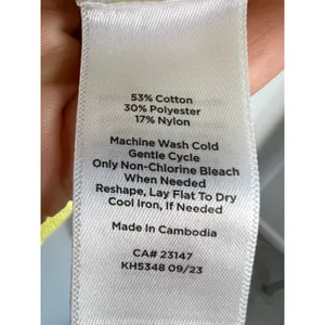 Talbot's Yellow Cable Knit Johnny Collar Pullover Sweater Preppy Old Money Small thumbnail 6