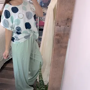 Boho XLarge pant suit lounge cozy set thumbnail 3