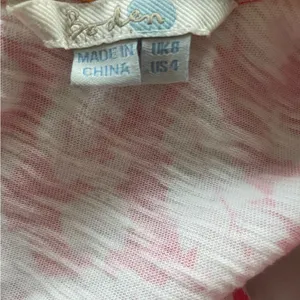 Boden Pink‎ and White Swirl Mini Dress thumbnail 5