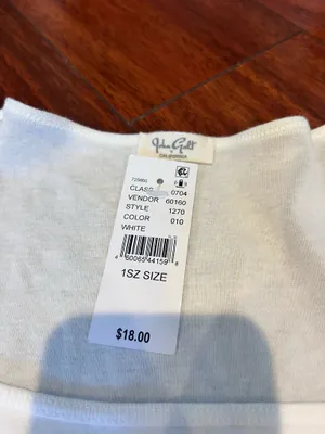 New with tags brandy Melville John galt PacSun white short sleeve thumbnail 2
