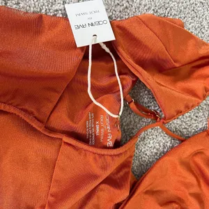 Riot Swim Biscayne One Piece Swimsuit In Burnt Orange Size XS NWT thumbnail 6