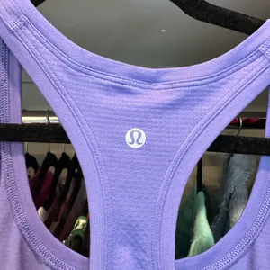 Purple Lululemon Swiftly Tech 2.0 Cropped thumbnail 2