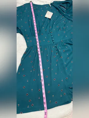 Free People Love Grows Teal Long-Sleeve Romper Size Large thumbnail 10