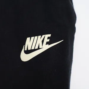 Nike Sportswear Track Pants Womens L Black Cotton Tech Fleece Drawstring Waist thumbnail 5