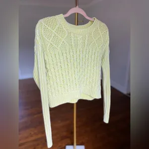 Aeropostale Chunky Knit Sweater Pullover Downtown Streetwear Soft Girl 90s Y2K‎ thumbnail 4