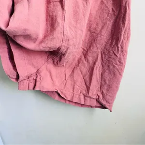 BDG Linen Blend Pink Romper Overalls size L thumbnail 7