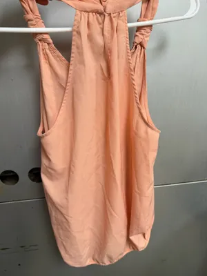Daytrip Coral Tank. Beaded around neckline thumbnail 2