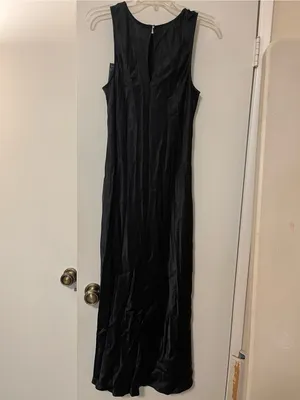 NWT Rails Gabriella Midi Dress Black M thumbnail 6