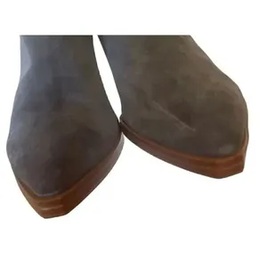 Marc Fisher Suede Leather Gadri Pointed Toe Bootie Gray SZ 6.5 thumbnail 10