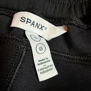 Spanx AirEssentials Jogger Pants Very Black Modal Blend 50715R Womens L Soft thumbnail 6