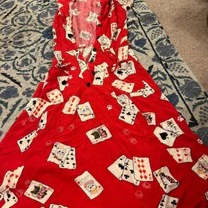 Collectif London Liza Cat Croupier Red Swing Dress (Size 2)‎ thumbnail 5
