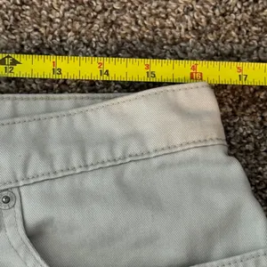 Vintage Polo Jeans Co Ralph Lauren Saturday Shorts Womens 10 White Denim Y2K thumbnail 5