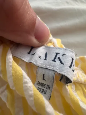Alice Shorts Set in Zest Seersucker thumbnail 5
