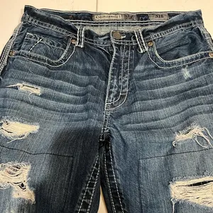 BKE Tyler straight women’s distressed jeans thumbnail 3