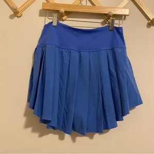 Aerie Offline Cornflower Blue Pleated Athletic Skirt size Large thumbnail 4