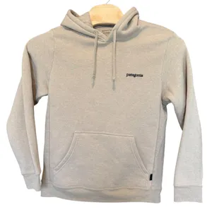 Patagonia Uprisal P-6 Hoodie Mens M Womens L Oatmeal Gorpcore Sustainable Preppy thumbnail 1