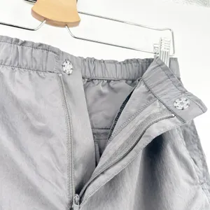 Zara Womens Gorpcore‎ Outdoor Elastic Waist Lightweight Baggy Pants Size XS Gray thumbnail 4