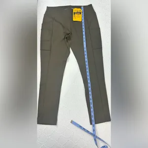 CARHARTT FORCE FITTED LIGHTWEIGHT ANKLE LENGTH LEGGING color Olive SIZE S thumbnail 4