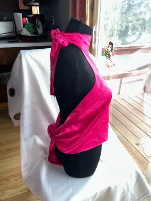 Sincerely Jules Hot Pink Halter thumbnail 2