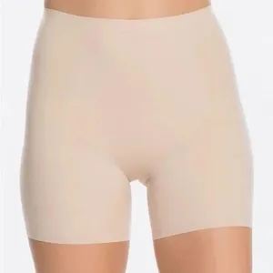 NWT "Hey Girl" brand seamless shaping shorts. Beige L thumbnail 2