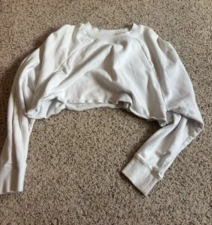 cropped crewneck White Size M thumbnail 1