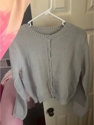 SheIn Grey sweater thumbnail 2