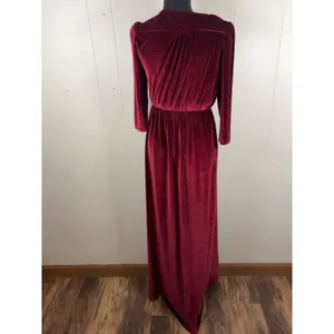 baltic born‎ sofia velvet maxi dress mulberry m thumbnail 2