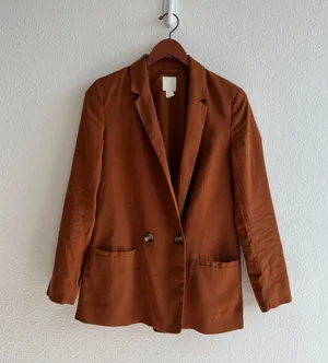 H&M Brown Blazer thumbnail 2