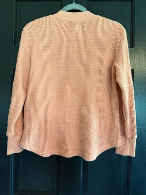 Madewell Mockneck Waffle Knit Sweater thumbnail 3
