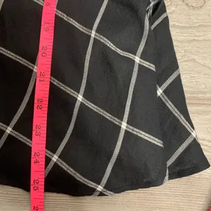 NWT‎ Loft windowpane peplum wrap top thumbnail 5