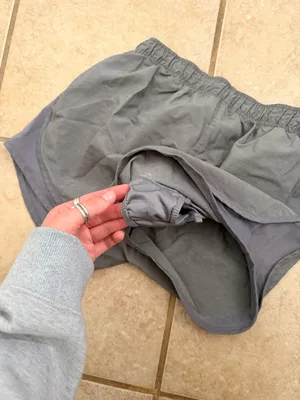 Nike Dri-FIT Gray Running Shorts thumbnail 4