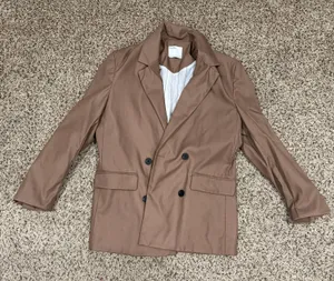 Bershka Tan blazer thumbnail 2