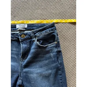 Pistola Women's Blue Denim Distressed Slim Stretch Ankle Jeans‎ Size 28 thumbnail 7