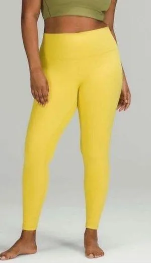 LULULEMON Align™ High-Rise Leggings Full Length Pant 28'' Soleil Sz 12 Large thumbnail 1