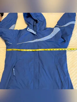 Columbia Ski Snow Jacket Coat Women’s Size Small Blue Nylon Zip Up thumbnail 4