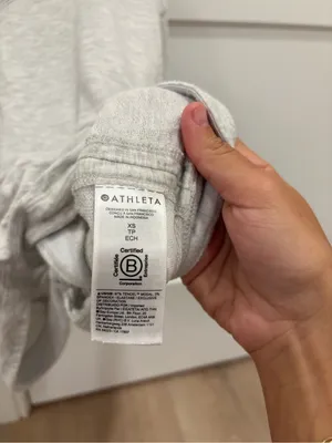 Athleta tshirt with open tie back thumbnail 4