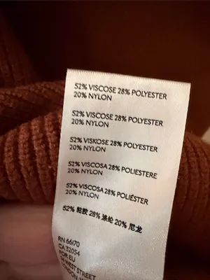 FREE PEOPLE Softly Structured Sweater Brown Size Small thumbnail 9