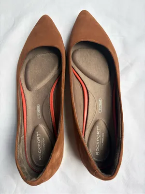 Rockport Total Motion Kaiya Pumps Brown Suede Size 6M thumbnail 5
