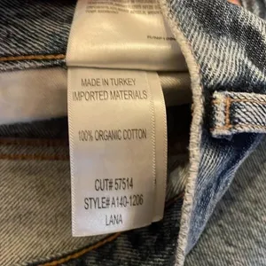 AGOLDE Lana Vintage Straight Leg Jeans in Wash Backdrop thumbnail 6