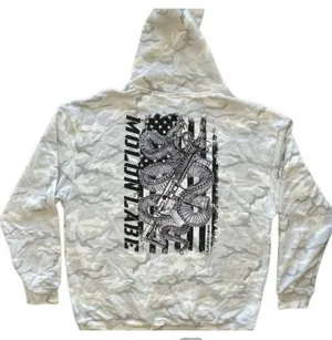 Howitzer Molon Labe Men's Arctic Camo Hoodie thumbnail 3