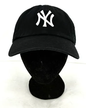 '47 Brand New York Yankees Black Dad Hat Adjustable MLB Baseball Cap thumbnail 1