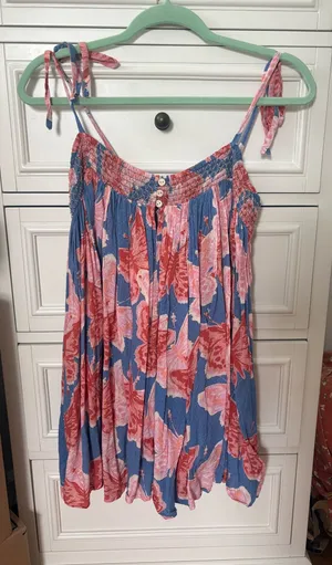 Free People Dress Floral Mini thumbnail 1