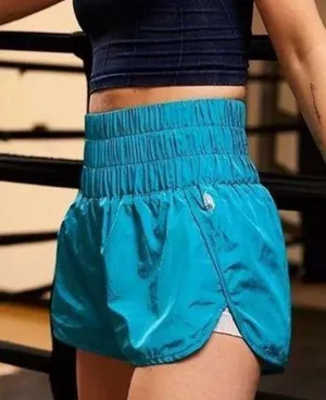 FP Movement by Free People The Way Home Shorts in Empire Jewel Size M NWOT thumbnail 1