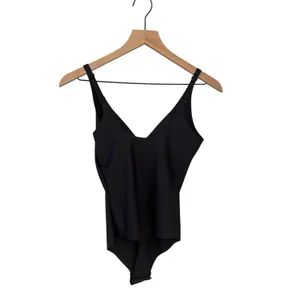 Skims Body Plunge Bodysuit Onyx XL New with Tags thumbnail 2